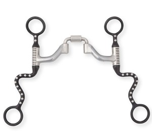 Mors d'entraînement en acier inoxydable à points, mors de dressage avec ferrule en cuivre pour le contrôle équin, équestre, 5 pouces - Product Image 5