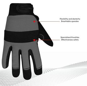 Wholesale High Performance Durable Comfortable Mechanic Safety <b>Gloves</b> Popular Winter Full Finger Heavy Work Mechanic <b>Glove</b> - Product Image 2