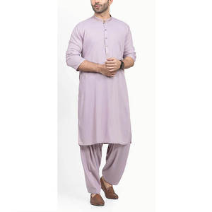 Conjunto de Kurta para Hombre 2026, Shalwar Kameez con Logotipo Personalizado, Venta al Por Mayor, Proveedor de Ropa Islámica Masculina de Alta Calidad - Product Image 1
