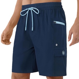 Shorts d'été en polyester ou nylon élastique, imprimé AOP, shorts de bain à séchage rapide, style décontracté, taille tissée avec cordon de serrage, en provenance du Bangladesh. - Product Image 4
