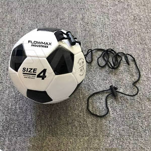 Balón de Fútbol de Cuerda de Alto Rendimiento, Color Personalizado, Venta Directa de Fábrica, Balón de Fútbol de Cuerda Hecho de Cuero - Product Image 4