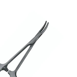 Pinzas Hemostáticas Curvas y Rectas de 5.5 Pulgadas, Color Negro, Pinzas de Acero Inoxidable con Certificación CE de Grip Surgical - Product Image 5