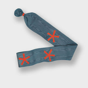 สายสะพายเครื่องราชอิสริยาภรณ์แบบมัสแตนิกคุณภาพสูงสั่งทำพิเศษ พร้อมลายพิมพ์ทั่วทั้งผืน ทำด้วยมือ มีจำหน่ายแล้ว - Product Image 5