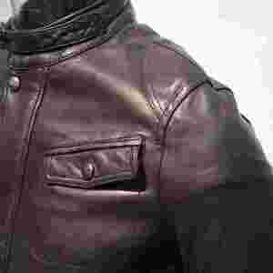 Furat Leathers Custom Men's <b>Biker</b> <b>Jackets</b>-High Quality Windproof Breathable Winter Leather <b>Jackets</b> with OEM Service - Product Image 3