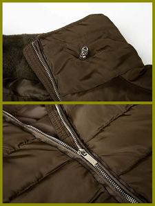 Chaqueta de invierno personalizada para mujer, Cazadora Bomber reversible de gran tamaño, acolchada, de primera calidad, nuevo estilo, reposable - Product Image 4