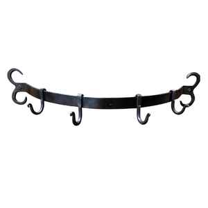 Nouveau design tendance, cintre en fer finition noire mate avec revêtement en poudre pour placard, organisateur de salle de bain, organisateur de chambre. - Product Image 6