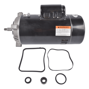 Motore per Pompa Piscina Monofase 2HP 115/230V, Telaio 56J, Protezione Termica, 18.6/9.3A 1.1SF 60Hz, Uso Esterno, UST1202, Materiale Metallico - Product Image 4