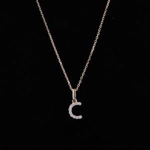Radiant Lab Grown Round Diamond Solitaire Pendant <b>Necklace</b> in 14K Gold Rose Gold White Gold or Sterling Silver IGI Certified - Product Image 3