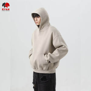 Ryan Pro Gear เสื้อฮู้ดผ้าฝ้าย Custom100 % ใส่สบายระบายอากาศได้ดีสำหรับผู้ชายพิมพ์โลโก้ออกแบบได้ตามต้องการ - Product Image 3