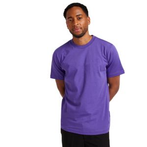 Camiseta Deportiva de Manga Corta para Hombre, Cuello Redondo, Ajuste Regular, Transpirable, Antiarrugas, de Algodón/Poliéster - Product Image 3