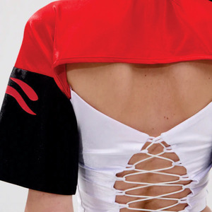 OEM Women's Sexy Lace Back American Football Jersey Custom Number V Neck Performance Crop Top Fashion Soccer Jersey Manufacturer - Product Image 5