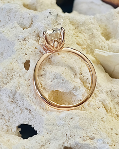 4.00 CT Elongated Cushion Cut Diamond Rhodium Plated Luxury Engagement & Anniversary <b>Ring</b> for Party Occasions - Product Image 2