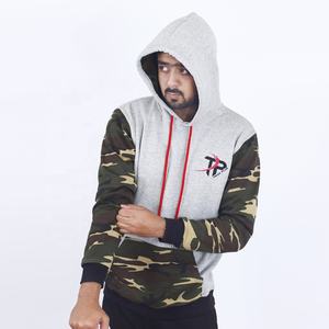 Nouveau sweat à capuche zippé avec logo personnalisé et sweats à capuche surdimensionnés en coton uni et respirant - Product Image 5