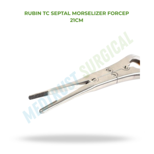 Rubin TC Septal Morselizer Forcep 21cm Surgical Instrument ENT Rhinoplasty Cartilage Morselizing Tool - Product Image 2