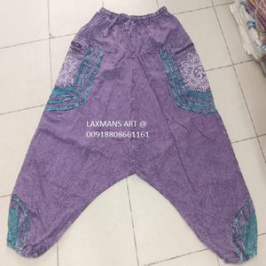 Sarouel patchwork en coton pyjama sarouel en coton pyjama patchwork en coton pyjama indien pyjama patchwork en coton népalais pantalon bohème - Product Image 6