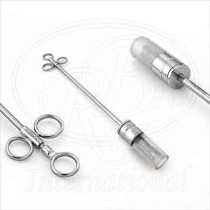 Pistola Aplicadora de Bolus de Acero Inoxidable con Cabeza Transparente para Cabras, Ovejas y Ganado, Tamaño de Copa 26x60mm, L 18 Pulgadas, Aplicador de Bolus, Empujador de Píldoras - Product Image 2