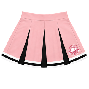 Falda plisada rosa bebé para porristas, para mujeres y niñas, para equipos deportivos, presentaciones de baile, entrenamiento, competición, ropa deportiva escolar - Product Image 1