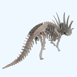 Modèle 3D Terex en acier inoxydable 304, découpe laser de précision, jouet éducatif Styracosaurus, fabriqué au Vietnam - Product Image 5