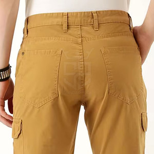 Pantalones cortos cargo para hombre, ecológicos, de corte holgado, al por mayor, personalizados, de talla grande, para uso casual. - Product Image 5