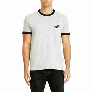 T-shirts pour hommes de qualité supérieure en coton biologique, coupe moderne, tissu doux, coupe confortable et design avant-gardiste - Product Image 1