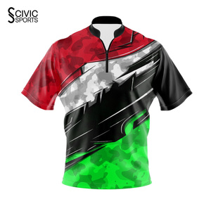 Camisetas de Polo para Bolos, Transpirables, Estampadas, al por Mayor, con Logotipo Personalizado, Manga Corta, Uniformes Deportivos para Hombres y Mujeres, Uniformes de Club - Product Image 5