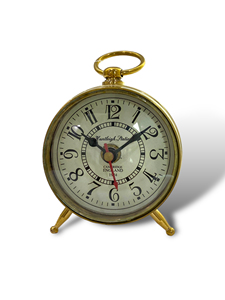 Modern Wood Quartz Electronic <b>Desk</b> <b>Clock</b> Needle Hourly Chiming 6 Inch Home Office Decoration Christmas Gift - Product Image 5