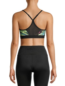 Wholesale Custom Sublimation Printed Lightweight Breathable <b>Women's</b> Yoga <b>Compression</b> Sports Bra Set - Product Image 3