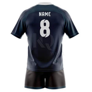 Uniforme de Rugby Moderno para Hombre, Diseño Personalizado de Alta Calidad, Material Ligero y Transpirable, Tacto Suave, Ajuste Cómodo, Manga Corta - Product Image 2