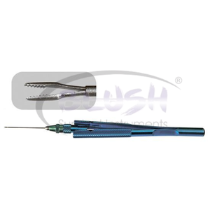 Wholesale Price With Best Quality 25G Serrated Crocodile Forceps Straight ISO Approved <b>Blush</b> Surgical - Product Image 1