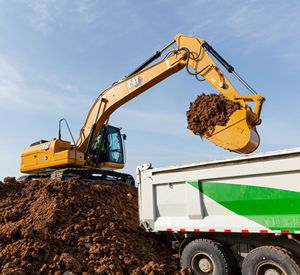Excavatrice sur chenilles hydraulique Caterpillar 320 d'occasion 2023, poids opérationnel 32 tonnes, godet 1,7 m, composants HYDAC, moteur 104 kW, prête à l'emploi - Product Image 2