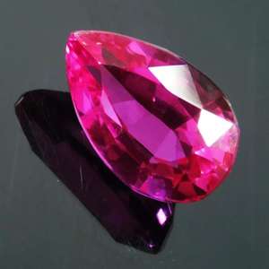 Natural Rajasthan Pink Tourmaline Pear Cut Faceted Loose Gemstone 2.00 Ct ZUBEDA GEMS and JEWELRY for Pendant Jewelry Making - Product Image 4