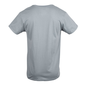 T-shirt pour homme à col rond - 100% coton jersey tricoté respirant, séchage rapide, anti-rides, décontracté, pour le travail, utilisation en intérieur/extérieur - Product Image 3
