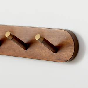 Handcrafted wooden <b>hook</b> solid wood wall <b>hook</b> walnut wall <b>hook</b> luxury home accessory designer wall <b>hook</b> elegant coat <b>hook</b> stylish - Product Image 3