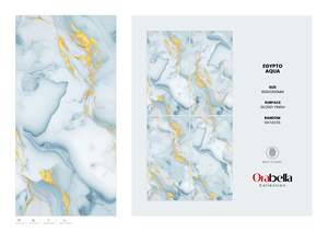 Azulejos de Porcelana Arquitectónicos Premium 60X120CM 600X1200MM 24X48 Acabado Brillante Formato Grande Superficie Refinada Para Estilo Contemporáneo - Product Image 2