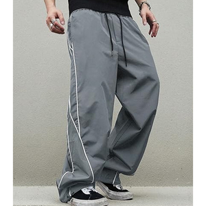 Men's Oversized Baggy Cargo <b>Pants</b> Streetwear Multi Pocket Custom Printing Embroidery OEM - Product Image 4
