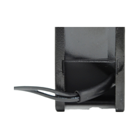 Ventilateur de ventilation électrique axial compact de 4 pouces, faible bruit, extracteur d'air de refroidissement, en plastique, double roulement à billes, OEM ODM