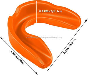 Protège-dents de gymnastique translucide unisexe durable protecteur de meulage des dents d'exercice énergique pour les joueurs de boxe et de basket-ball Muay Thai - Product Image 2