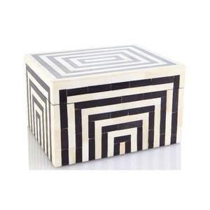 Elegant Handmade Bone Inlay <b>Storage</b> <b>Box</b> <b>Decorative</b> Home Item for Jewelry Accessories for Organization and Home Decor - Product Image 5