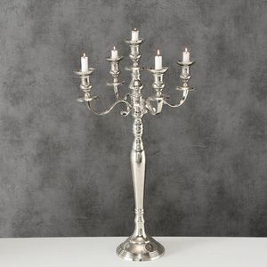 Decorative Multi Arm Metal <b>Candelabra</b> For Stylish Wedding Centerpieces And Sophisticated Home Table Decoration - Product Image 1