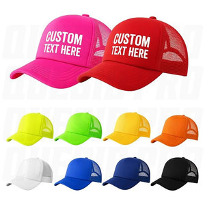 Bulk Trucker <b>Hats</b> for Men Women DIY Graffiti Mesh <b>Caps</b> Hot Stamping Custom Fashion Sports Casual Outdoor <b>Hats</b> OEM ODM <b>Caps</b> - Product Image 1