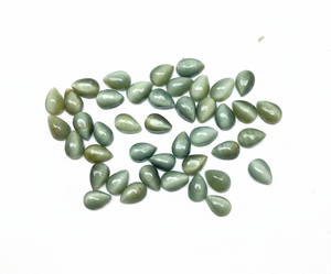 Proveedor Confiable: Gema Coleccionable de Crisoberyl Natural Premium Ojo de Gato en Forma de Pera 7x10 mm, Cabujón con Fenómeno Ojo de Leche Afilado - Product Image 3