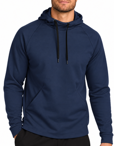 Sudadera con Capucha Azul Marino Personalizada, Sudadera Extra Grande de Felpa, Unisex, Estilo Casual Urbano - Product Image 1