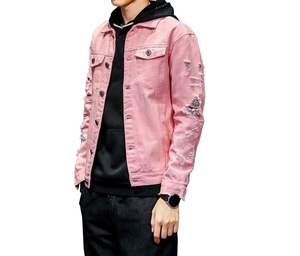 Men's Stylish <b>denim</b> <b>Jacket</b> Casual Wear Oem Wholesale High Quality Mens Cotton Jeans <b>Jacket</b> <b>Custom</b> <b>Denim</b> <b>Jacket</b> For Men - Product Image 5