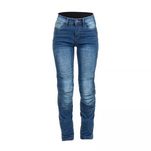 Pantalones vaqueros de motociclismo para mujer, con equipo de protección incorporado, con logo personalizado - Product Image 3