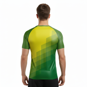 Custom Men's Grappling Rash Guard OEM Private Label <b>Athletic</b> Compression Shirt Manufacturer - Product Image 3