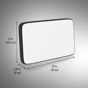 Almohada de cama de espuma viscoelástica de tamaño Queen, soporte ortopédico para el cuello Cervical, diseño ergonómico para dormir, funda lavable extraíble ARAAMI - Product Image 3