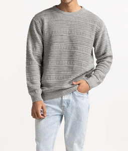 Summer Top <b>Men's</b> <b>Long</b> Sleeve <b>Cardigan</b>-Fashionable Covered Button Closure Lightweight Breathable Nylon/Acrylic - Product Image 1