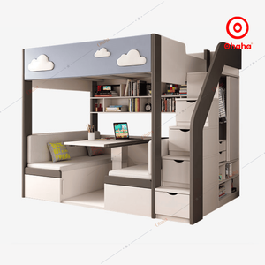 เตียงสองชั้นอัจฉริยะอเนกประสงค์สำหรับเด็ก โอฮาฮ่า - GTTM042 - Product Image 5
