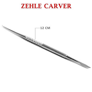 Juego de 5 herramientas de cera dental de alta calidad, de acero inoxidable, para tallado de cera dental, instrumentos quirúrgicos técnicos de laboratorio dental. - Product Image 4