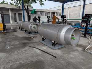 Balance de pesage pour bouteilles de gaz industrielles |   Balance pour bouteille de GPL |   Système de surveillance du poids des bouteilles de gaz horizontales - Product Image 6
